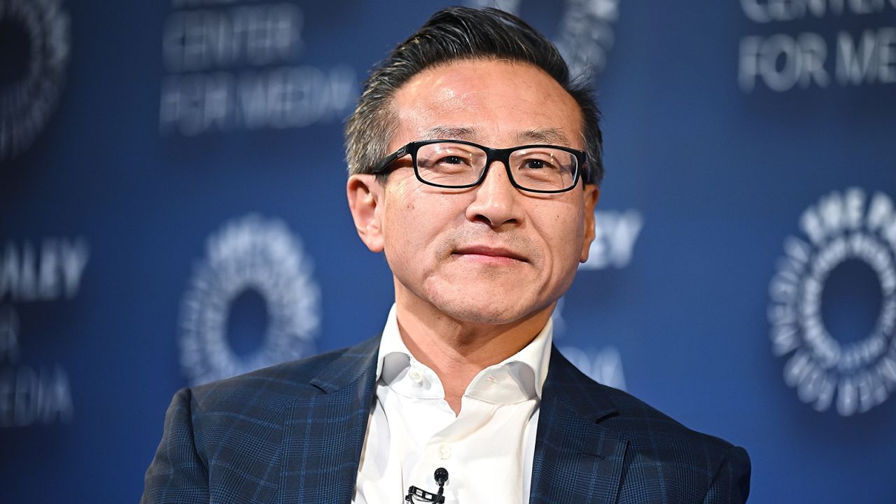 Joe Tsai attended the Paley International Council Summit at the Paley Museum in November 2022 in New York.